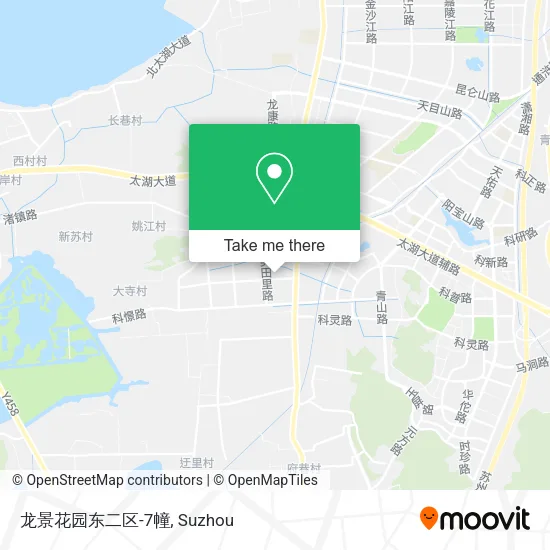 龙景花园东二区-7幢 map