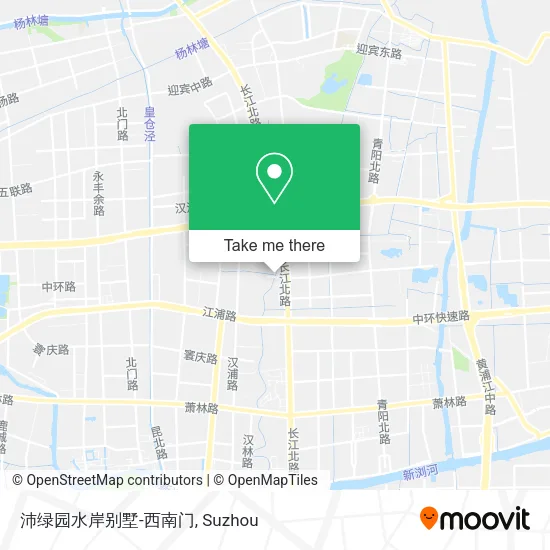 沛绿园水岸别墅-西南门 map