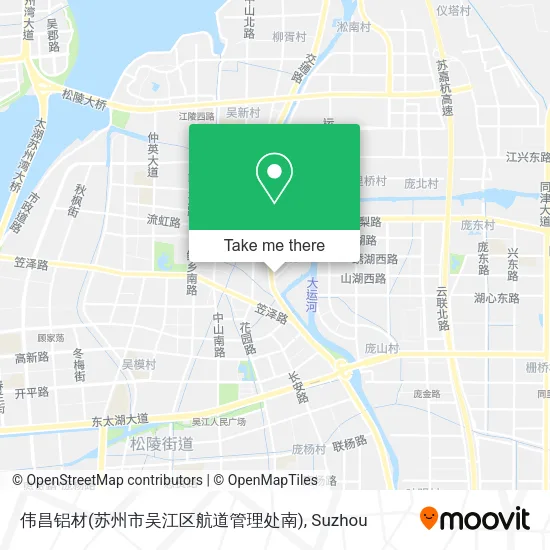 伟昌铝材(苏州市吴江区航道管理处南) map