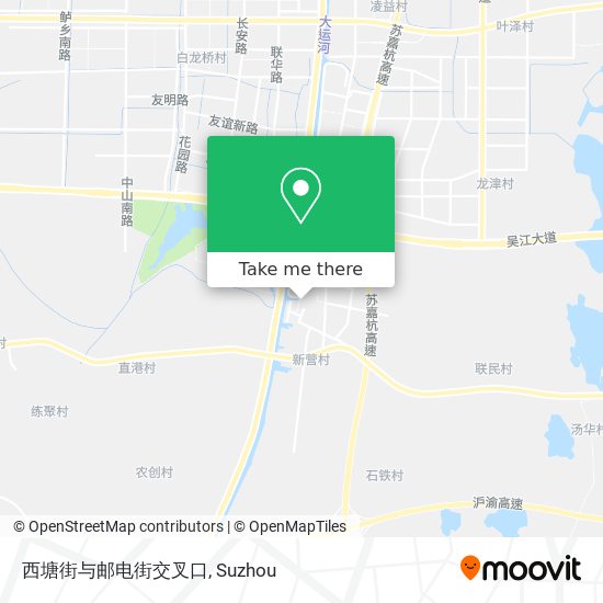 西塘街与邮电街交叉口 map