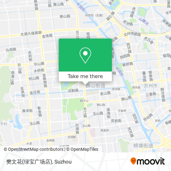 樊文花(绿宝广场店) map