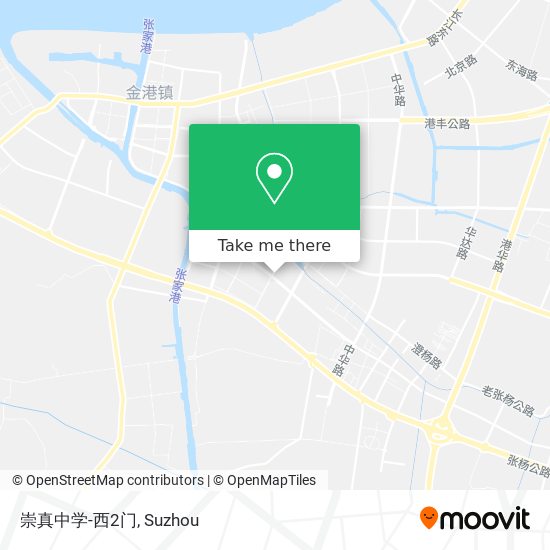崇真中学-西2门 map
