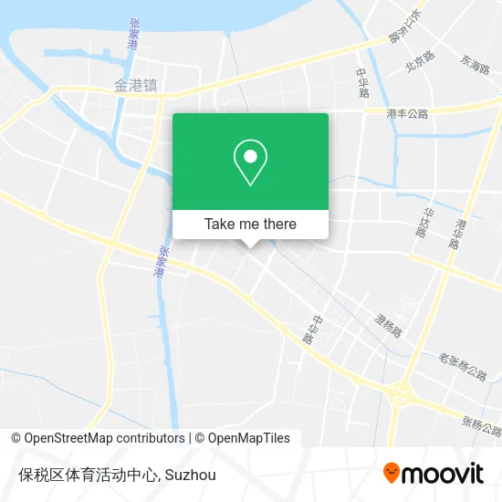 保税区体育活动中心 map