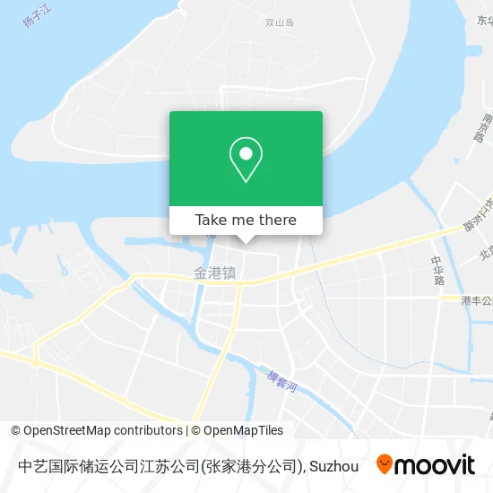 中艺国际储运公司江苏公司(张家港分公司) map