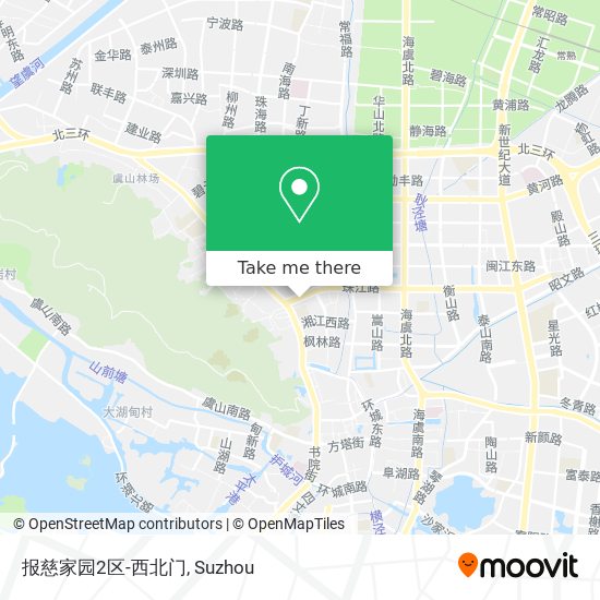 报慈家园2区-西北门 map