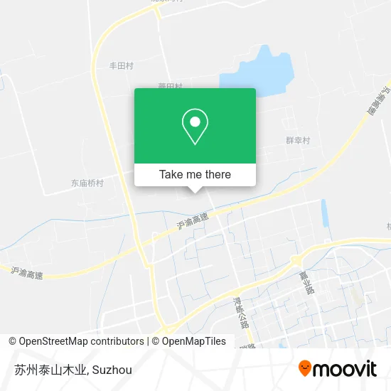 苏州泰山木业 map