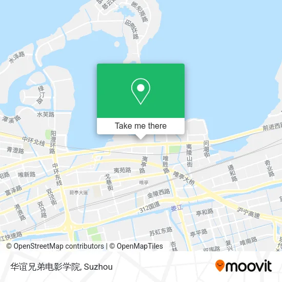 华谊兄弟电影学院 map