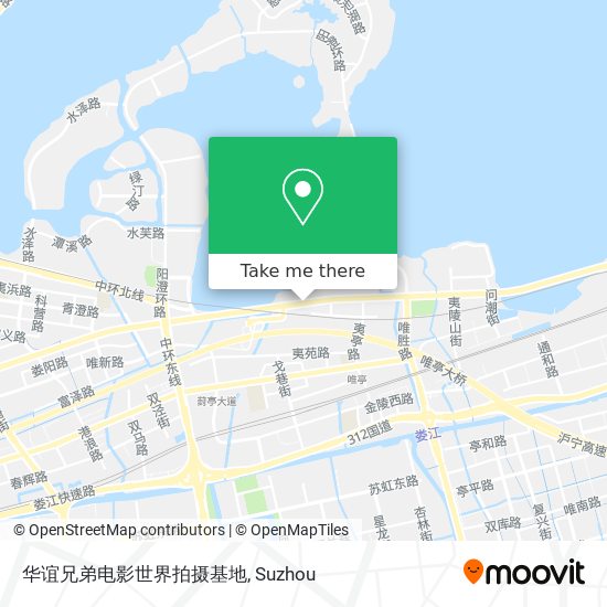 华谊兄弟电影世界拍摄基地 map