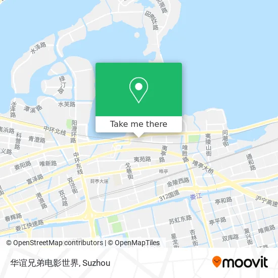 华谊兄弟电影世界 map