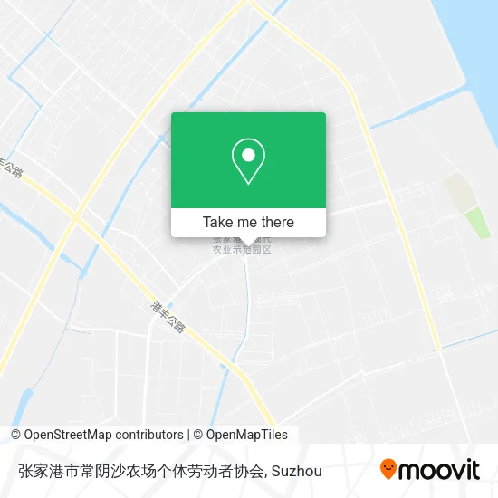 张家港市常阴沙农场个体劳动者协会 map