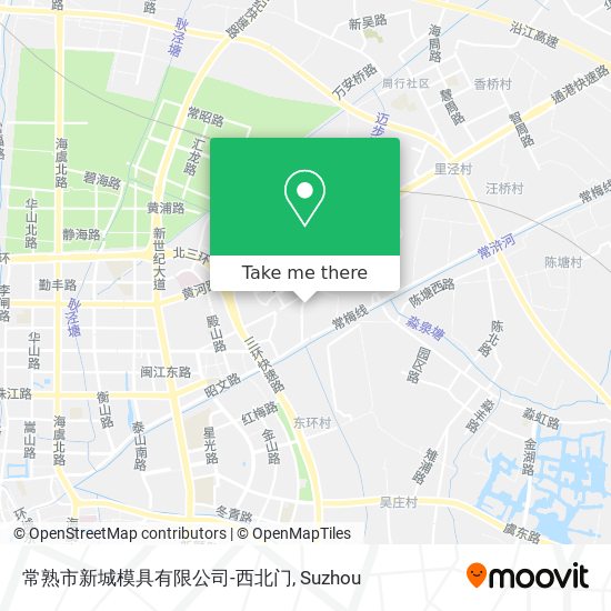 常熟市新城模具有限公司-西北门 map