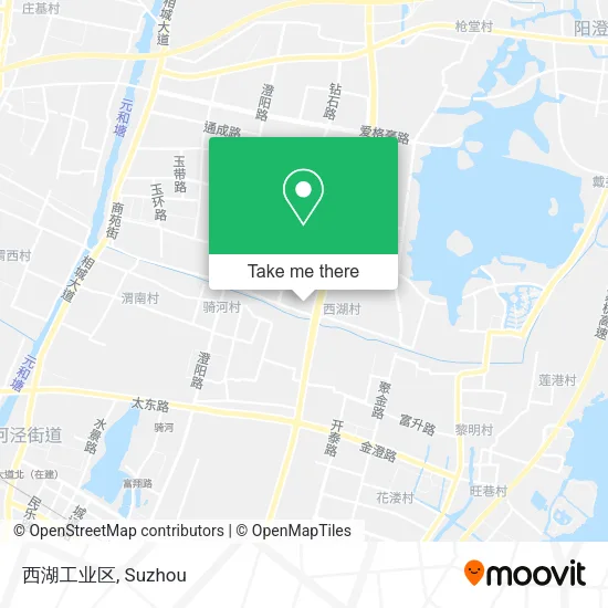 西湖工业区 map