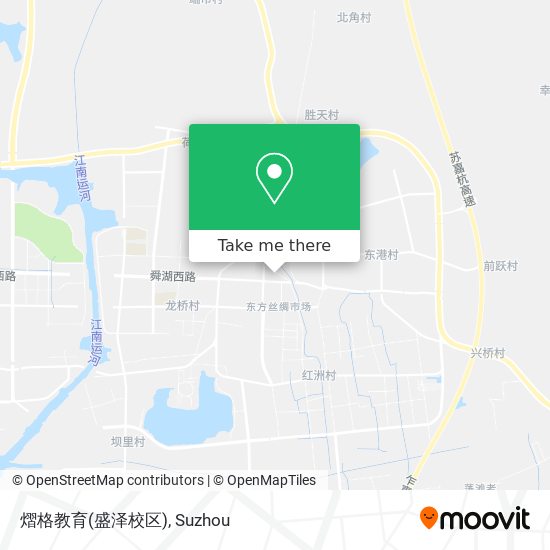 熠格教育(盛泽校区) map