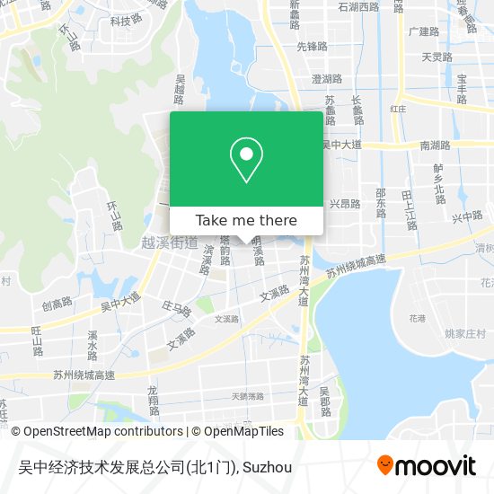 吴中经济技术发展总公司(北1门) map