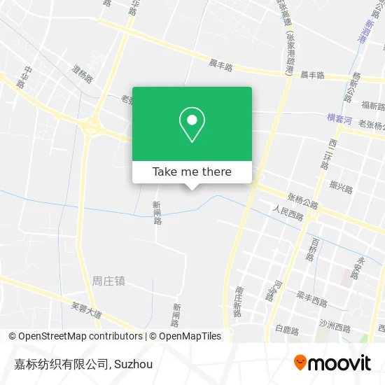 嘉标纺织有限公司 map