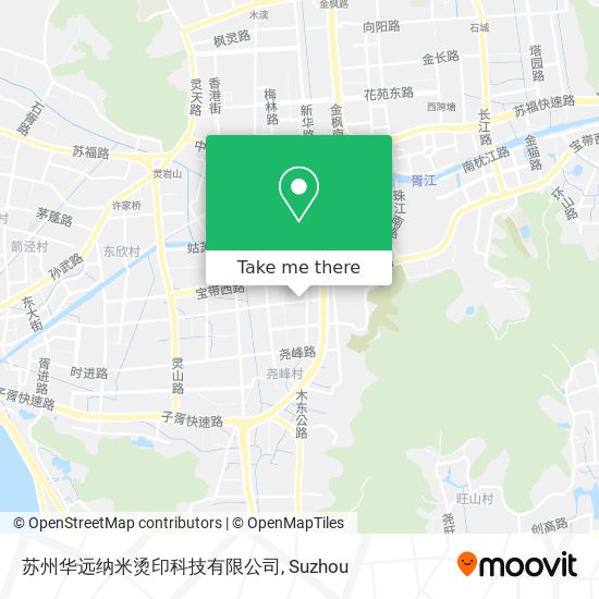苏州华远纳米烫印科技有限公司 map