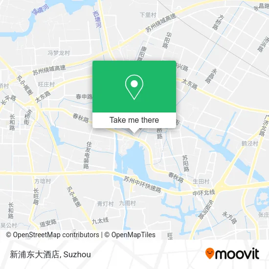 新浦东大酒店 map