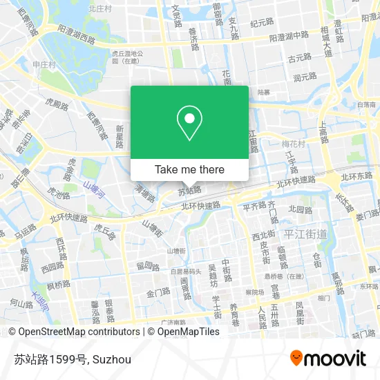 苏站路1599号 map