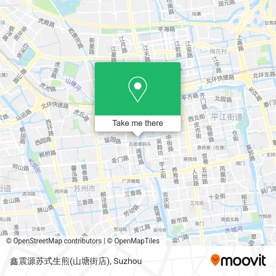 鑫震源苏式生煎(山塘街店) map