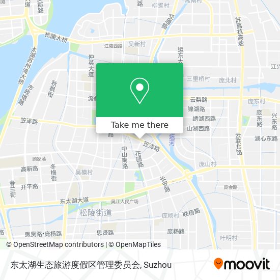 东太湖生态旅游度假区管理委员会 map