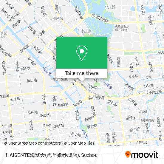 HAISENTE海擎天(虎丘婚纱城店) map