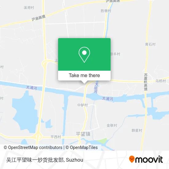 吴江平望味一炒货批发部 map