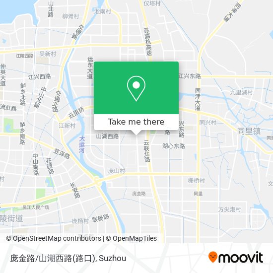 庞金路/山湖西路(路口) map