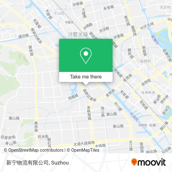 新宁物流有限公司 map