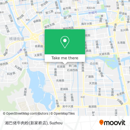 湘巴佬牛肉粉(新家桥店) map