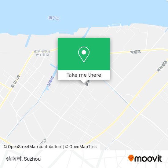 镇南村 map