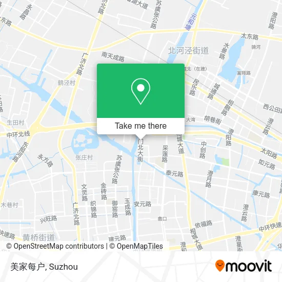 美家每户 map
