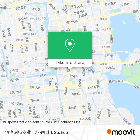 恒润后街商业广场-西2门 map