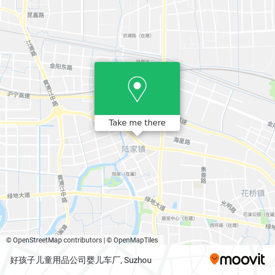 好孩子儿童用品公司婴儿车厂 map
