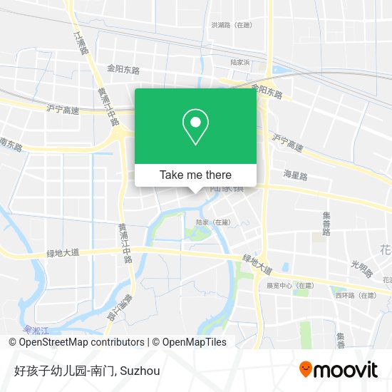 好孩子幼儿园-南门 map