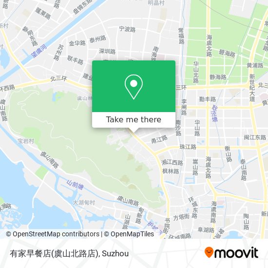 有家早餐店(虞山北路店) map