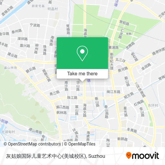 灰姑娘国际儿童艺术中心(美城校区) map