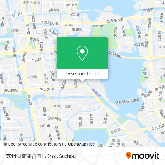 苏州迈普商贸有限公司 map