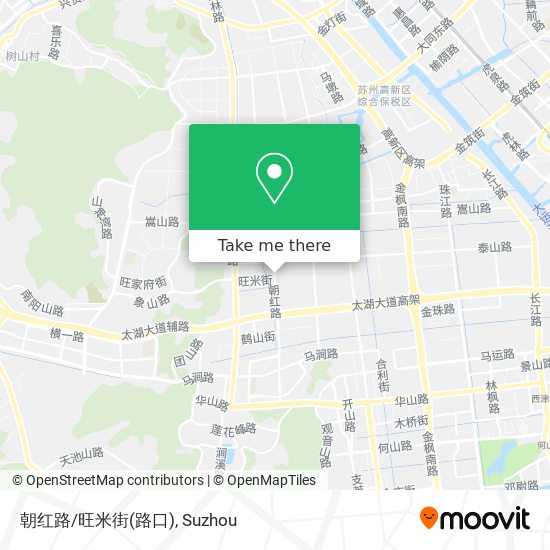 朝红路/旺米街(路口) map