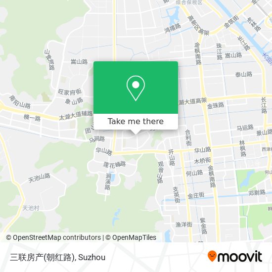 三联房产(朝红路) map