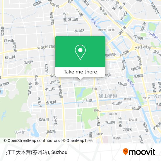 打工大本营(苏州站) map