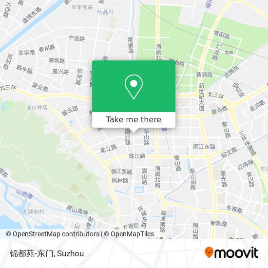 锦都苑-东门 map