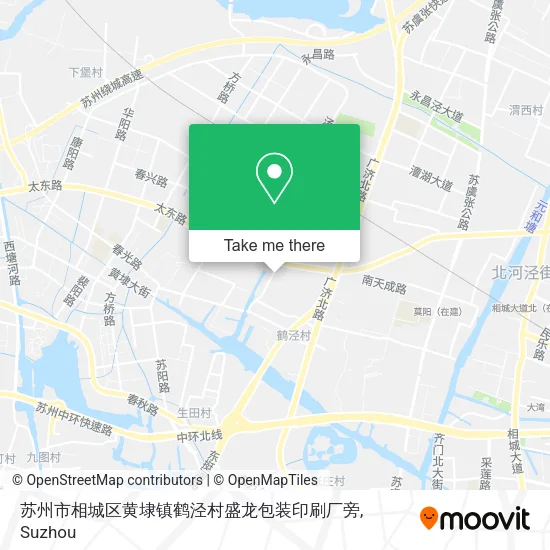 苏州市相城区黄埭镇鹤泾村盛龙包装印刷厂旁 map