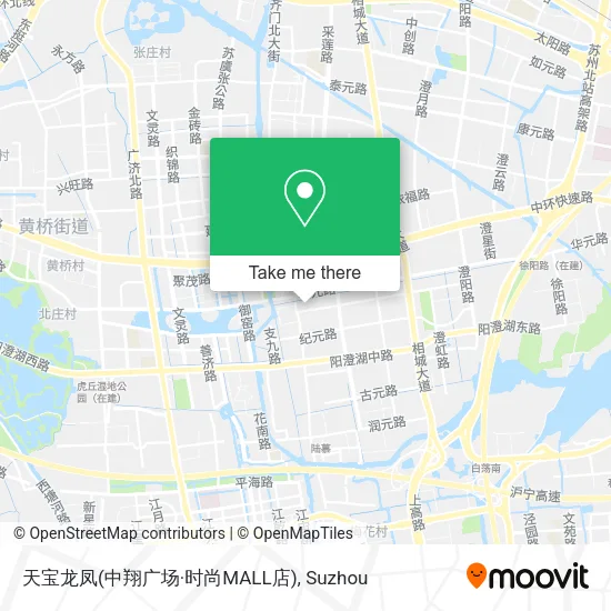 天宝龙凤(中翔广场·时尚MALL店) map