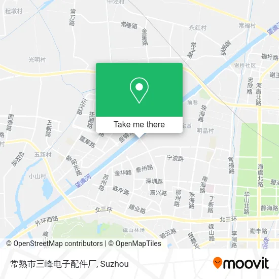 常熟市三峰电子配件厂 map