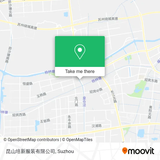 昆山培新服装有限公司 map