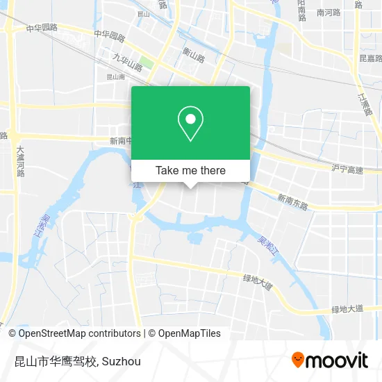 昆山市华鹰驾校 map