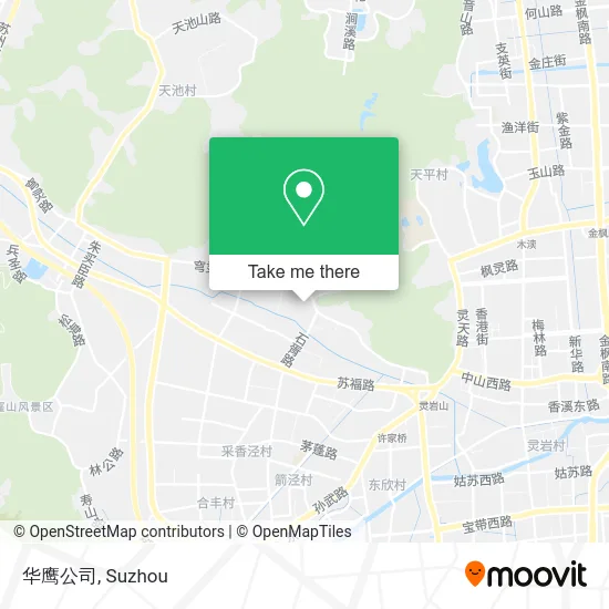 华鹰公司 map