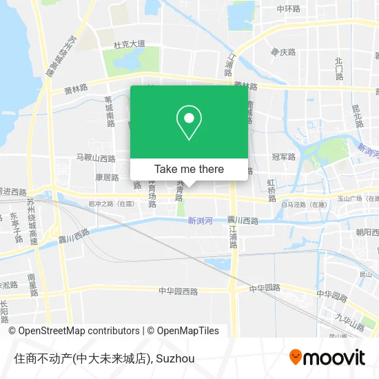 住商不动产(中大未来城店) map