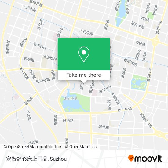 定做舒心床上用品 map