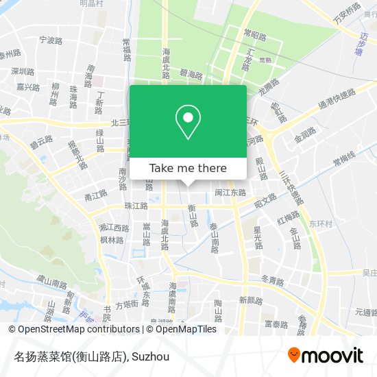 名扬蒸菜馆(衡山路店) map